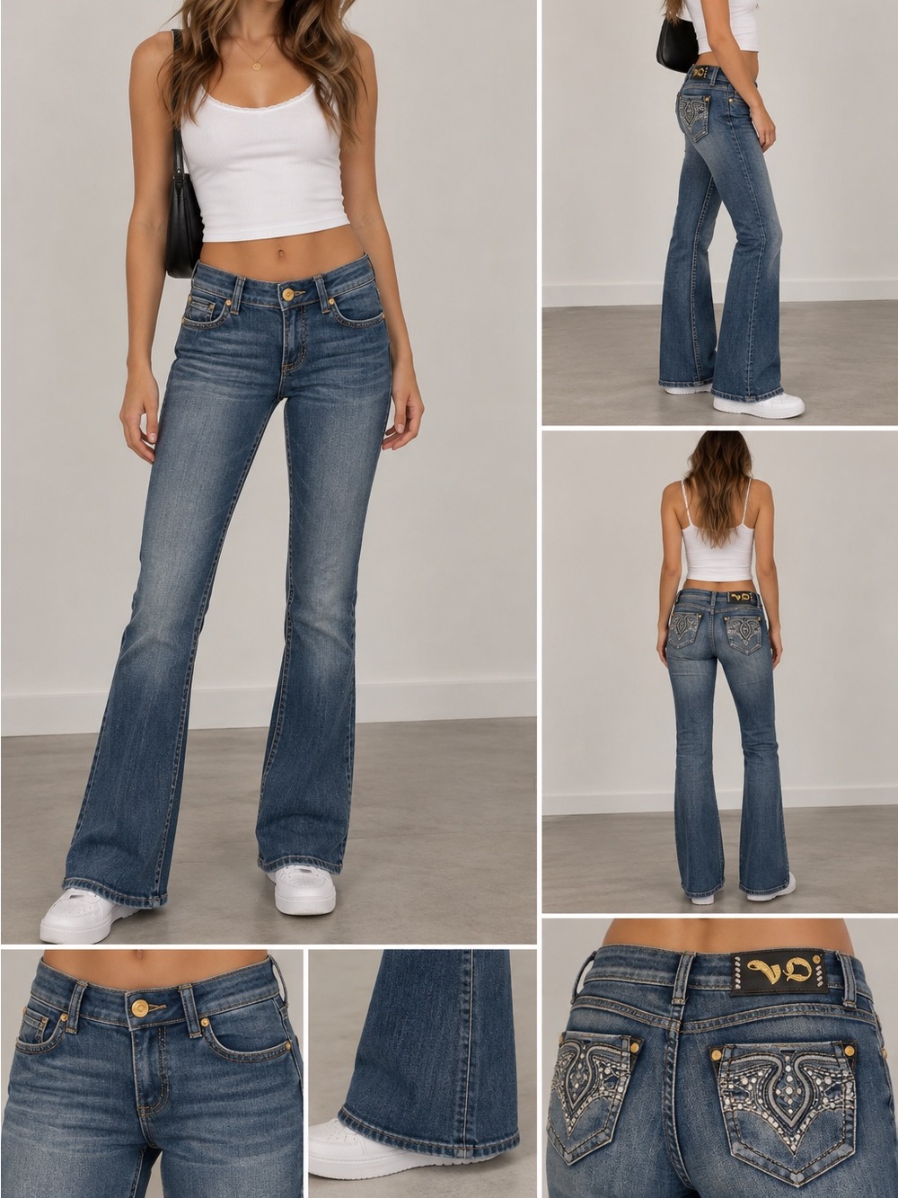 Virgin VO Jeans boot cut jeans size 29 low rise